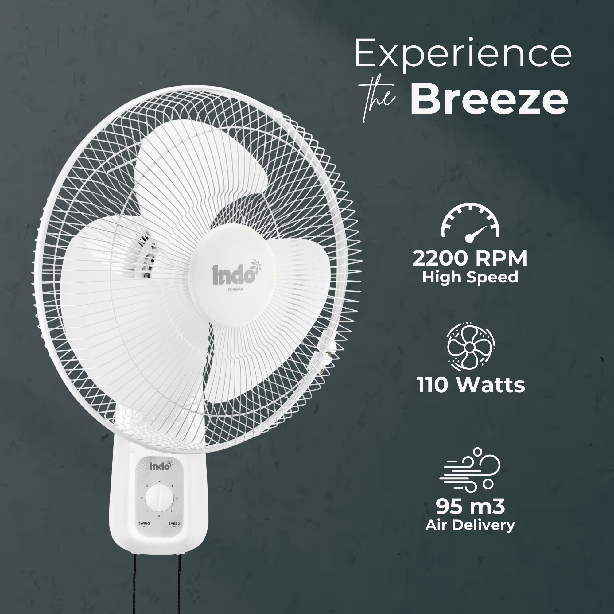 Indo Wall Fan Alpha