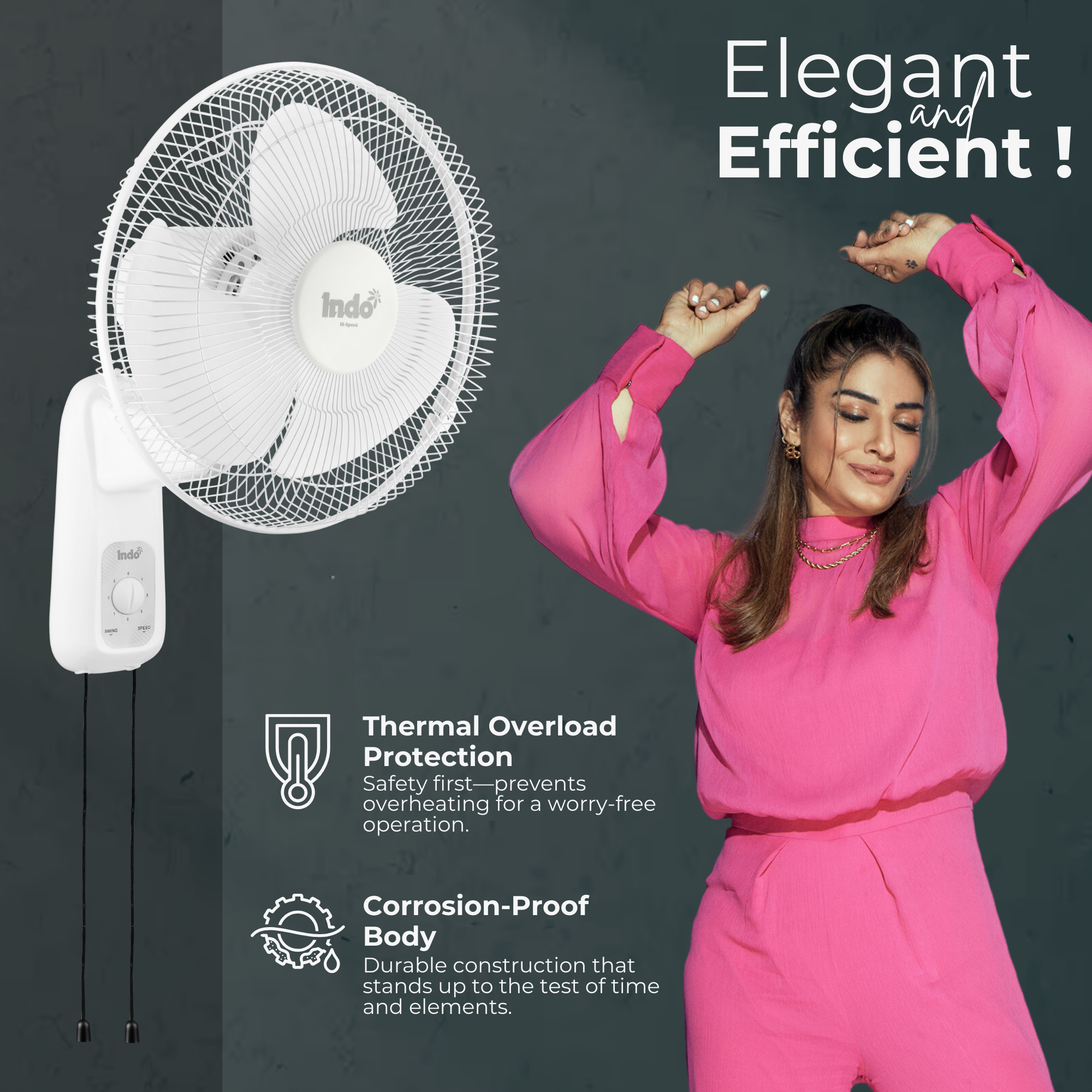 Indo Wall Fan Alpha