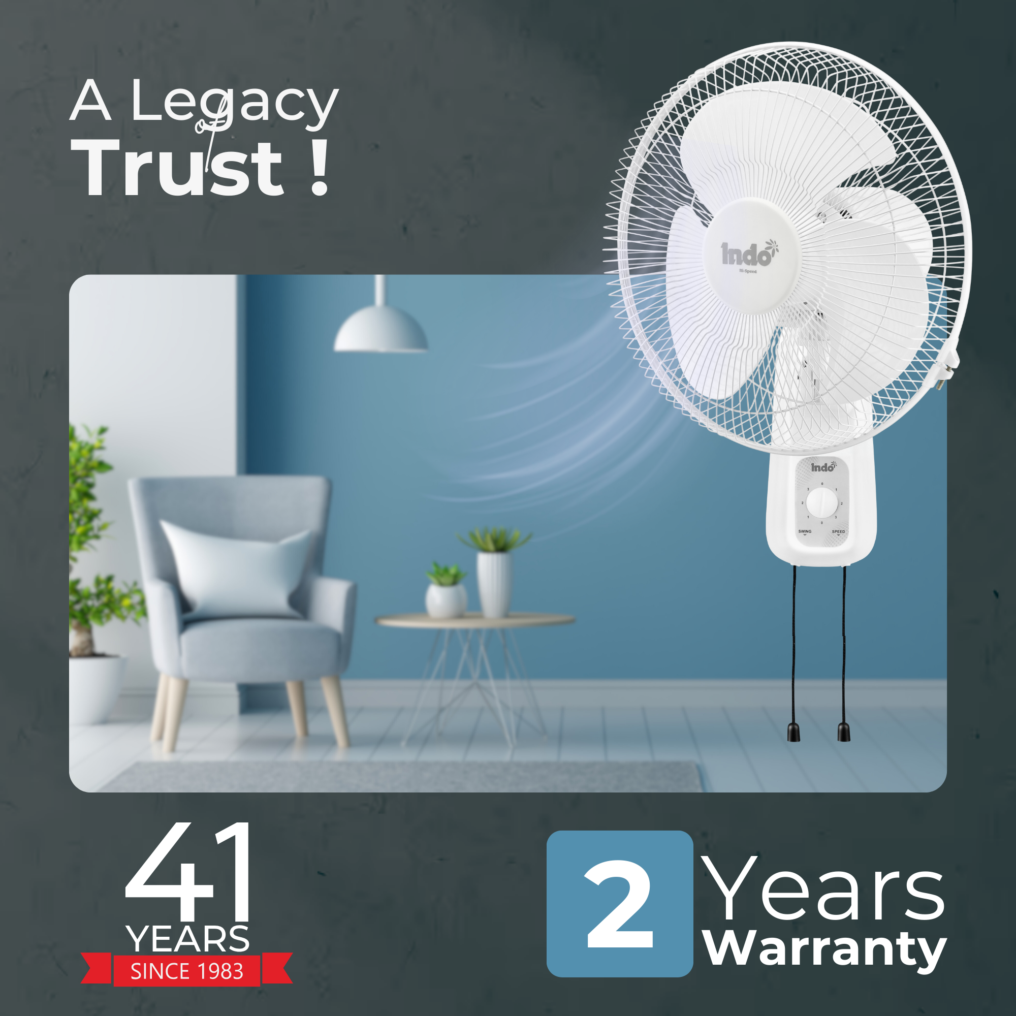 Indo Wall Fan Alpha