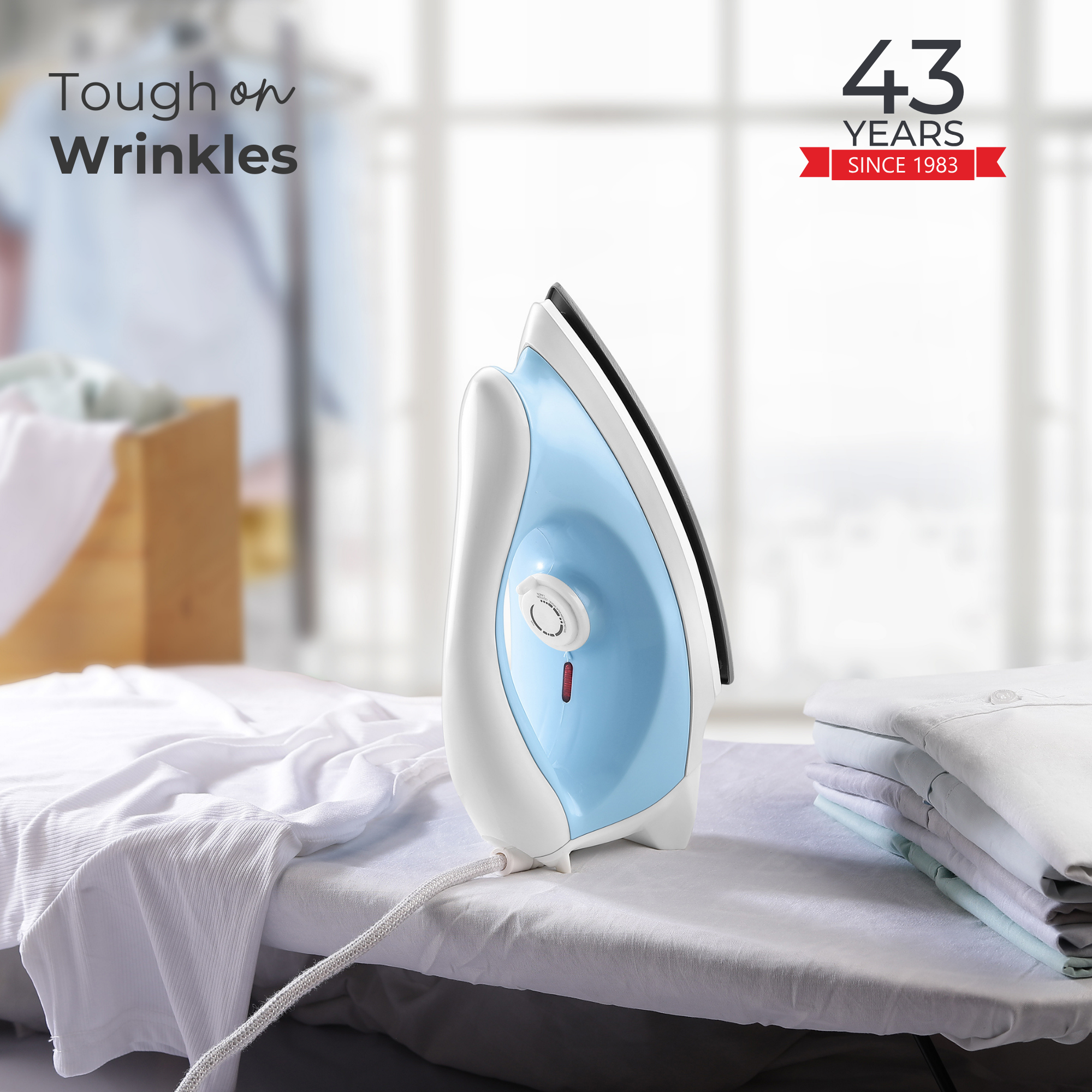 Indo Majesty DLX 1000W Best Iron For Effortless Press