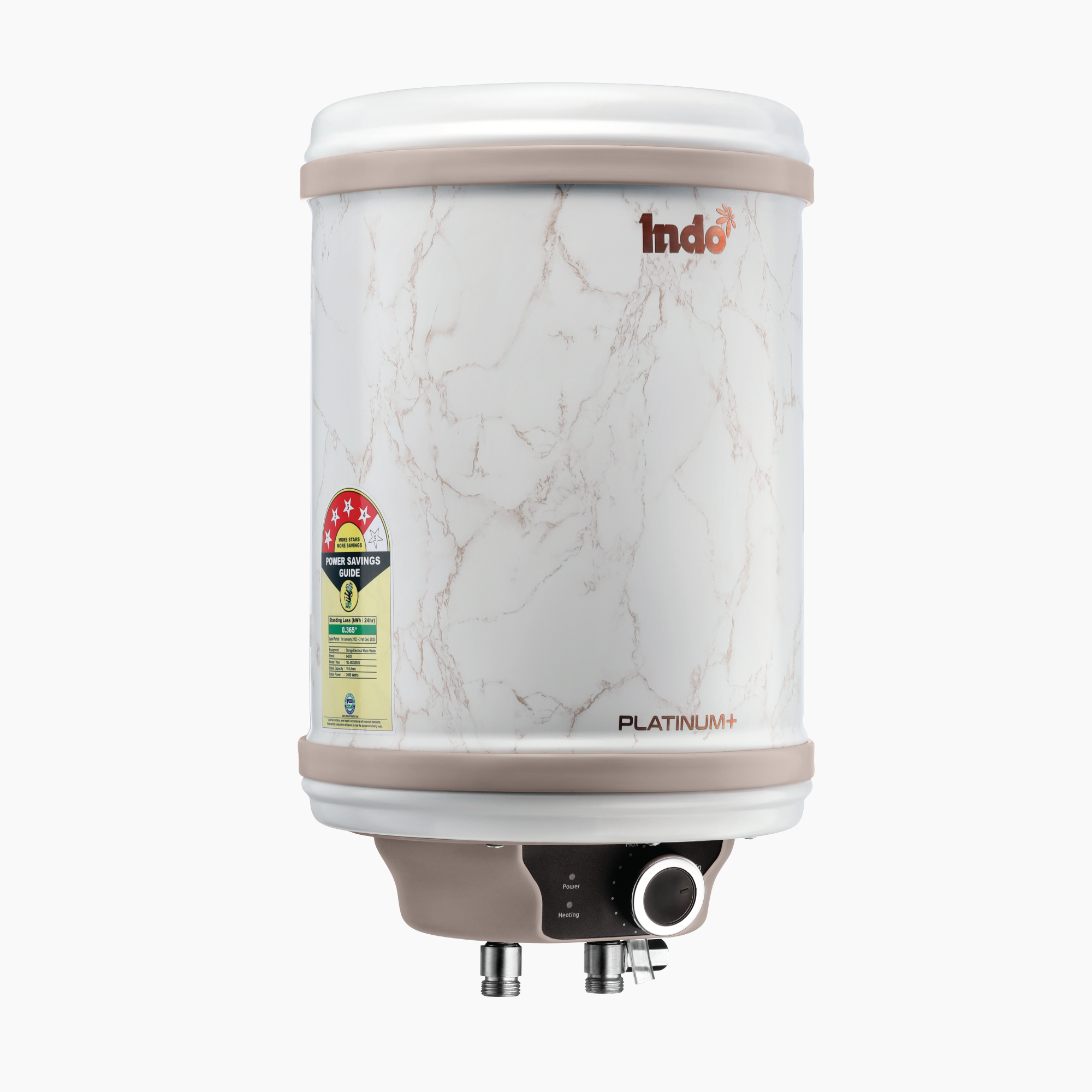 Indo Platinum Plus 25 Litre Geyser/Water Heater For Bathroom