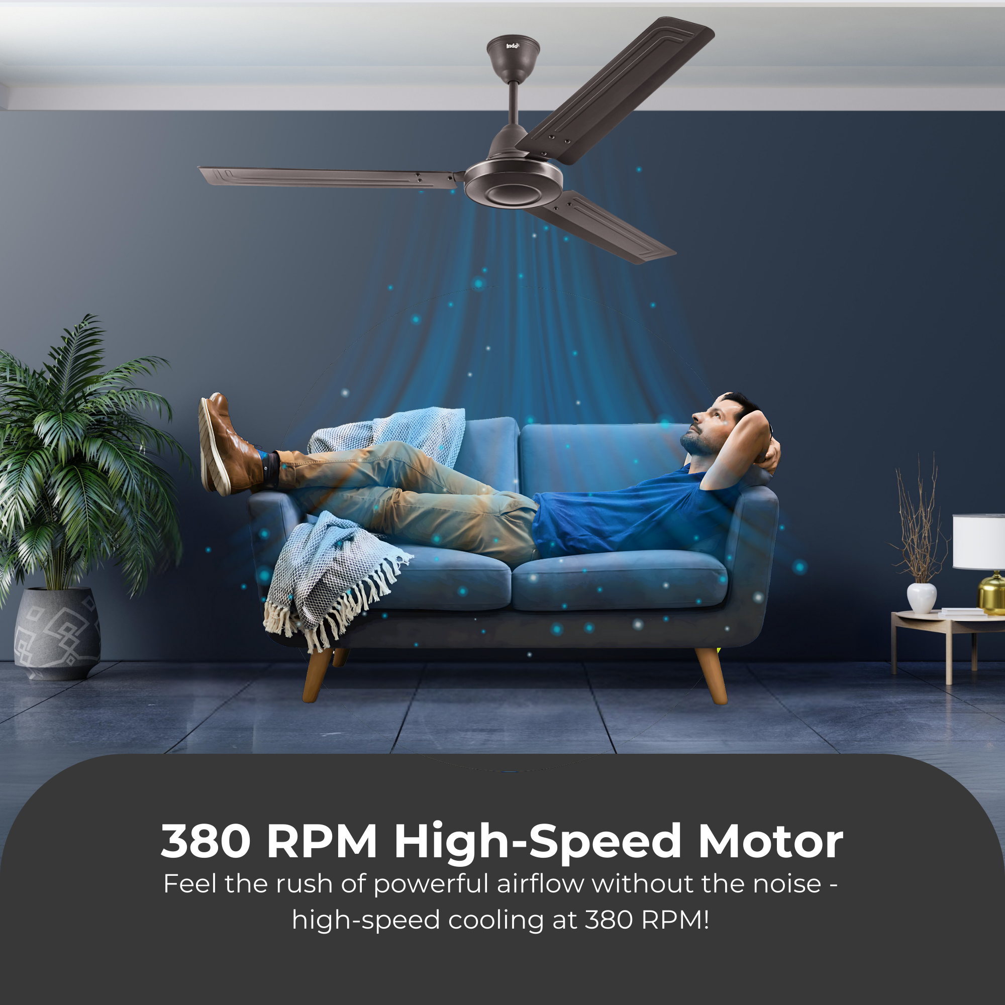 Indo Budget Neo High Speed Ceiling Fan