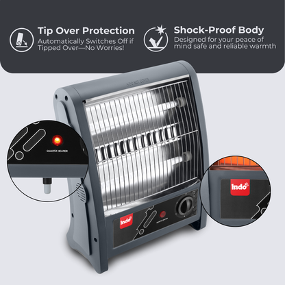 Indo Zolta Portable Electric Room Heater