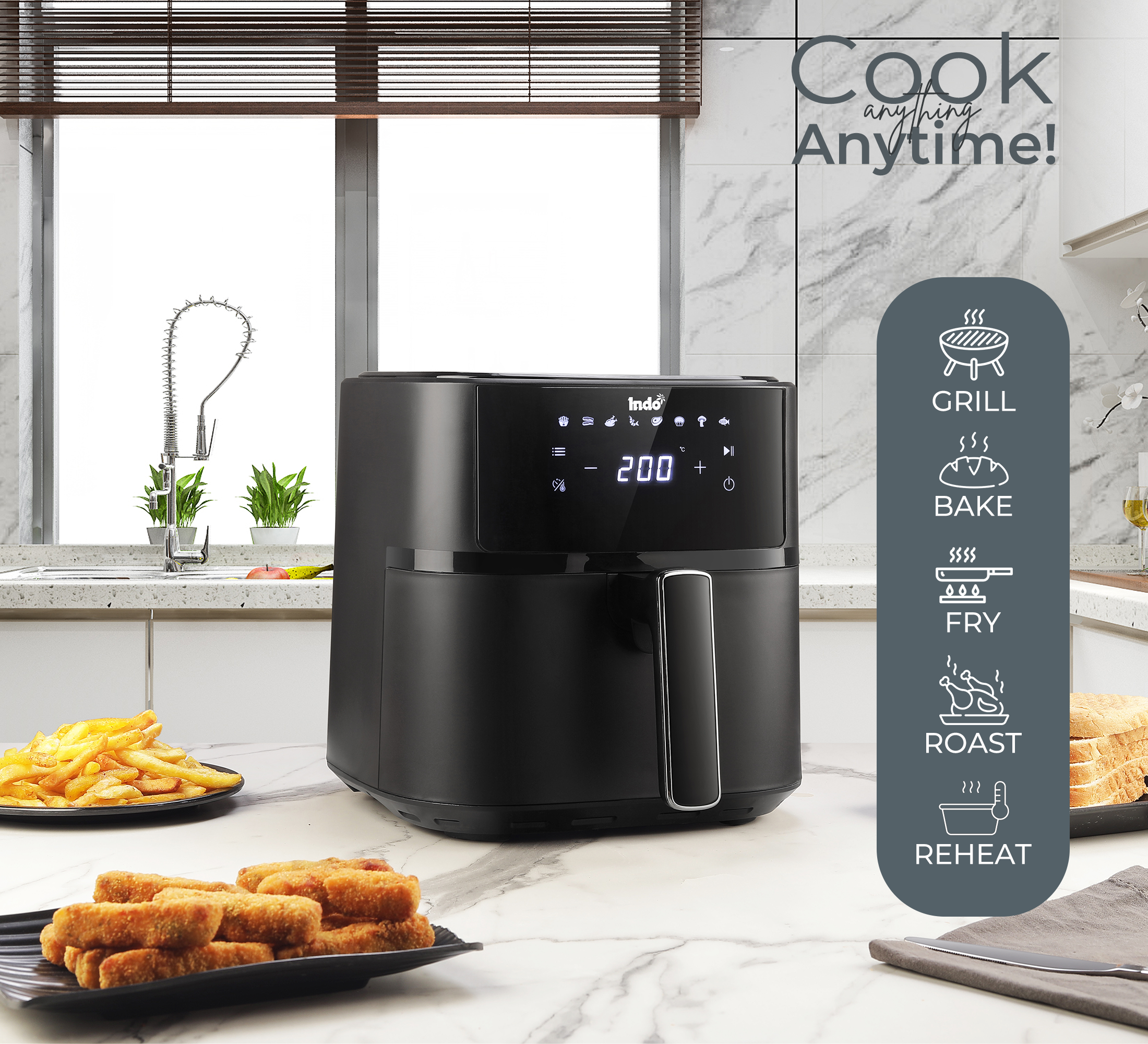 Indo Air Fryer 4 Litre