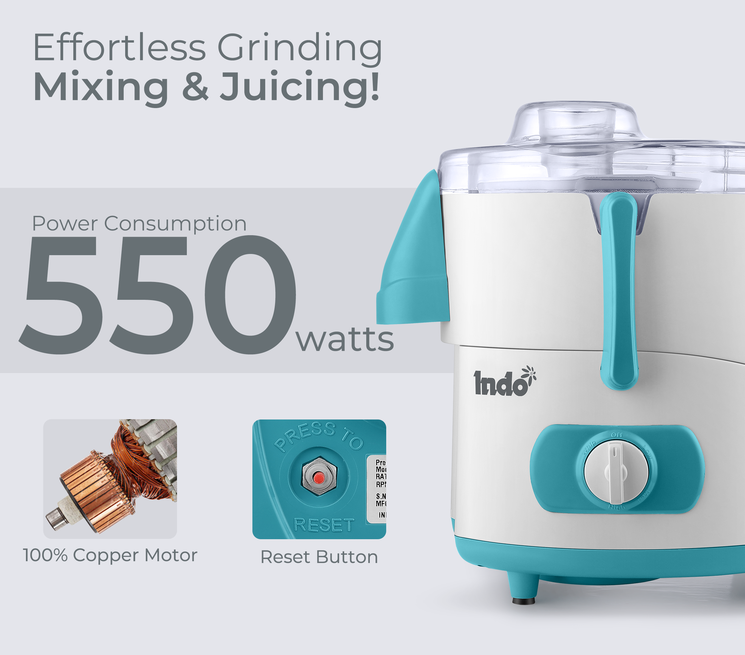 Indo Supreme Best Juicer Mixer Grinder