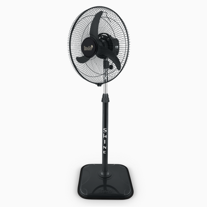 Indo Shine Pedestal Fan High-Speed Stand Fan, 2200 RPM Farrata
